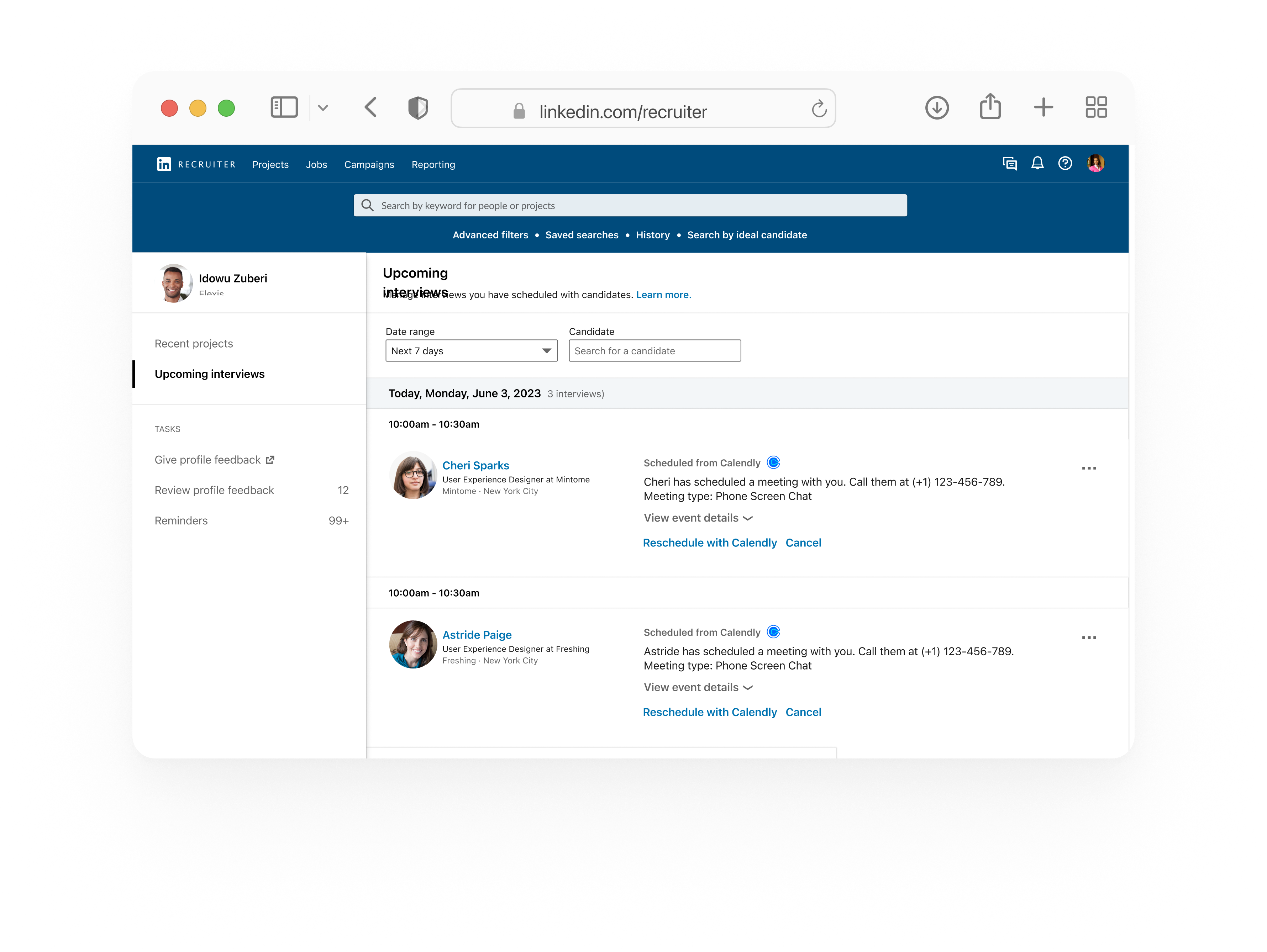LinkedIn Calendly integration